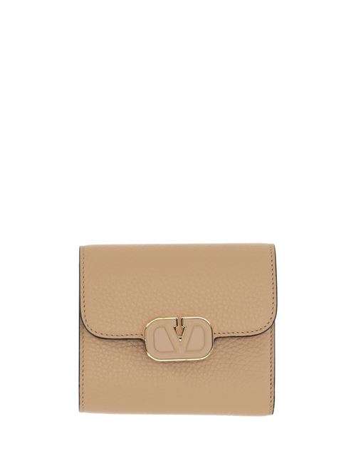 Brown Vlogo wallet . Valentino Garavani | 4W2P0AA6LFNGH9